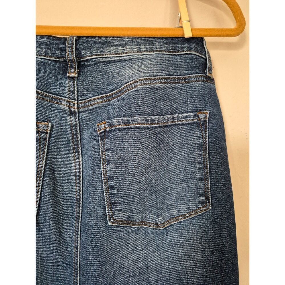 sts blue Niki Denim Pencil Maxi Skirt Size 27/4 - Long Jean Boho Western Style - Picture 5 of 11
